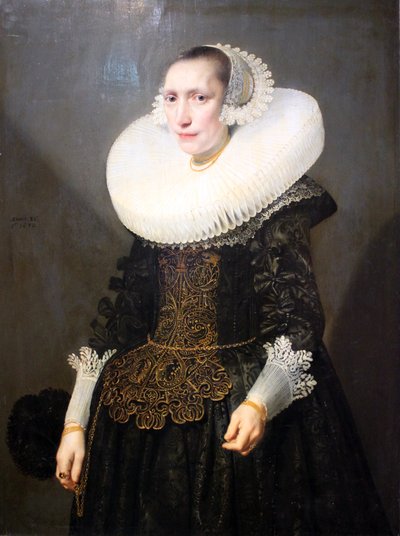 Porträt einer Dame von Michiel Jansz van Mierevelt